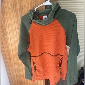 Micro Grid Hoodie- Melanzana